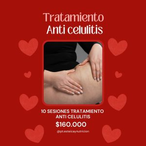 10 Sesiones de Tratamiento Anticelulitis
