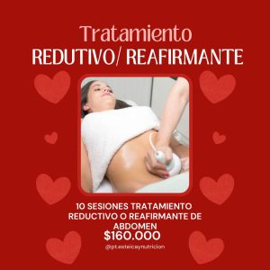 10 Sesiones de Tratamiento Reductivo o Reafirmante para Abdomen